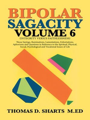 cover image of Bipolar Sagacity Volume 6